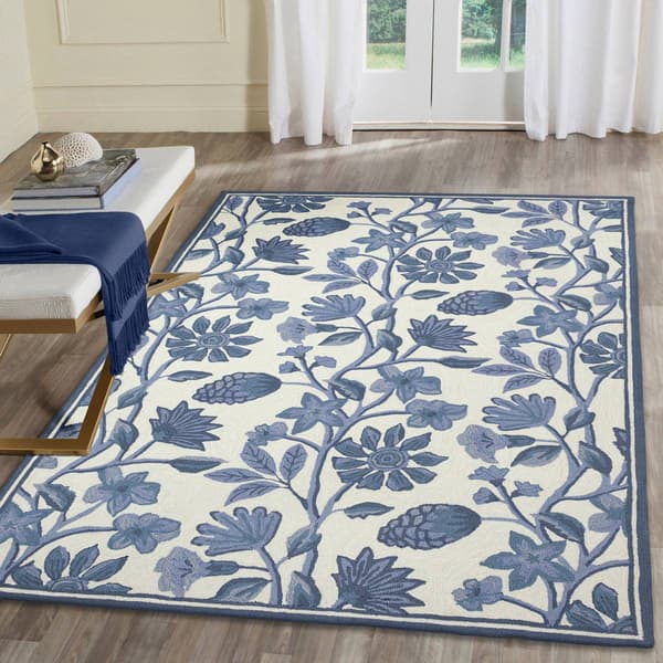 Liora Manne Capri Floral Vine Rectangular Large Area Rug