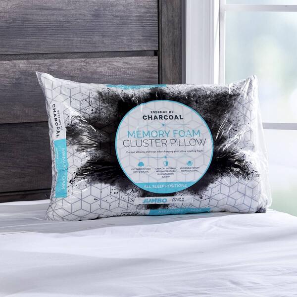 Essence of Charcoal Memory Foam Cluster Pillow - image 