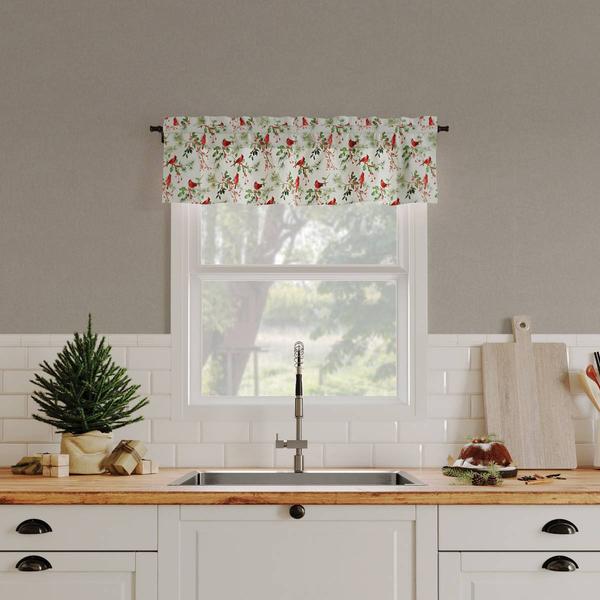 Allover Cardinal Print Valance - image 
