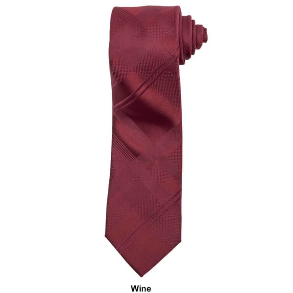Mens Van Heusen® Grid Solid Tie