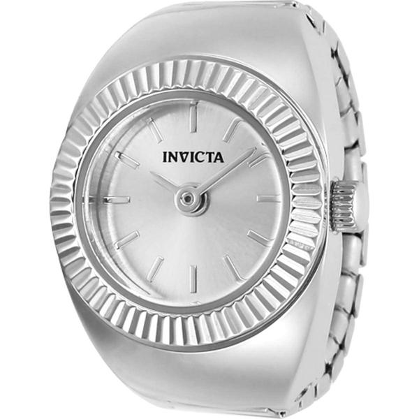 Womens Invicta Silver Dial Mini Ring Quartz Watch - 48946 - image 