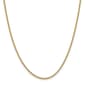 Gold Classics&#8482; 1.85mm. 14kt. Semi Solid Curb Link Anklet - image 2