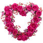 Northlight Seasonal Artificial Rose Buds Valentine''s Day Wreath - image 1