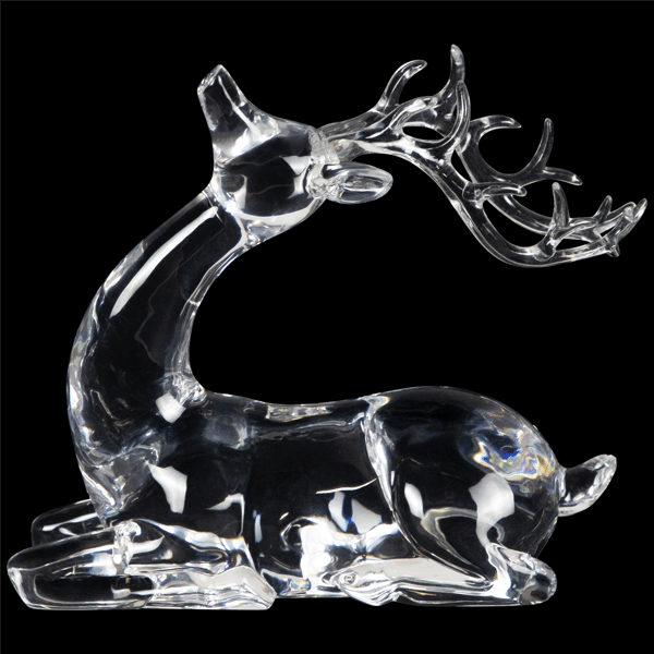 Northlight Laying Acrylic Deer Christmas Decoration