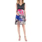 Womens 24/7 Comfort Apparel Geometric Maternity Cocktail Dress - image 1