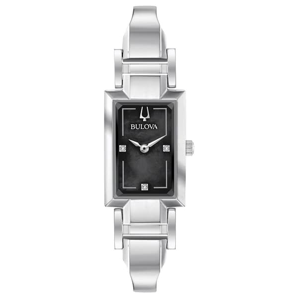 Womens Bulova Classic Diamond Watch - 96P209 - image 