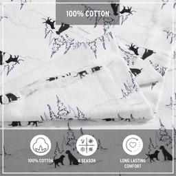Eddie Bauer Dog Friends Cotton Flannel Sheet Set