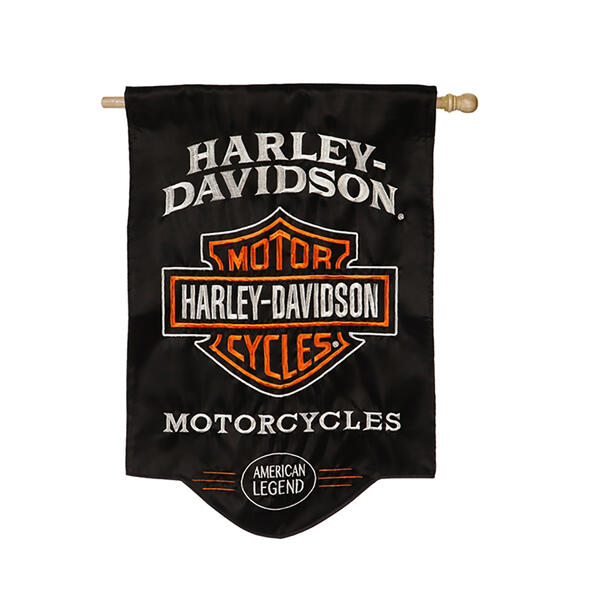 Evergreen Harley-Davidson&#40;R&#41; American Legend Applique Garden Flag - image 