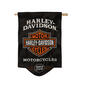 Evergreen Harley-Davidson&#40;R&#41; American Legend Applique Garden Flag - image 1
