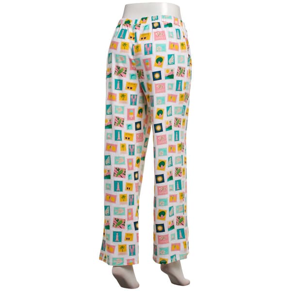 Womens Muk Luks Vacation Greetings Pajama Pants