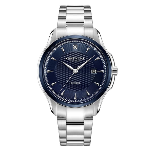Mens Kenneth Cole(R) New York Diamond Dial Watch - KCWGH2221704 - image 