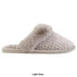 Womens Aerosole Cozy Faux Fur Clog Slippers - image 2