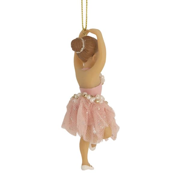 Northlight Seasonal 4.25in. Ballerina Girl Christmas Ornament