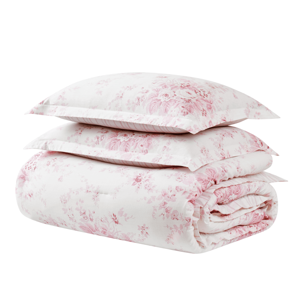Shabby Chic Garden Floral Comforter Set