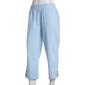 Petite Emily Daniels Cotton Sheeting Solid Capri Pants - image 5