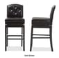 Baxton Studio Ginaro Swivel Bar Stools - Set of 2 - image 2