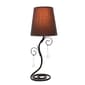 Simple Designs Twisted Vine Table Lamp w/Shade & Hanging Crystals - image 1