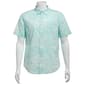 Mens Chaps Chambray Button Down Shirt - Jade - image 1