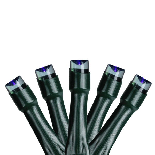 Sienna 6.25ft. 20ct. Blue LED Wide Angle Christmas Lights - image 