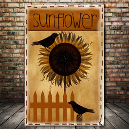 Courtside Market Sunflower Wall Art - 12x18