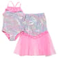 Girls (7-10) Floatimini® 1pc. Iridescent Ombre Mermaid Swimsuit - image 2