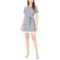 Womens Cece Short Sleeve Lace Hem Tie Waist Shift Dress - image 3