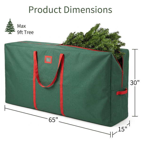 Puleo International 9ft. Artificial Christmas Tree Storage Bag