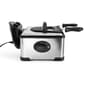 MegaChef 4.23qrt. Stainless Steel Electric Deep Fryer - image 3