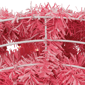 Northlight Pre-Lit Flocked Pink Artificial Christmas Wreath - image 6