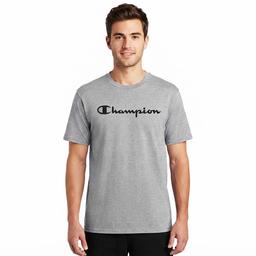 Mens Champion(R) Iconic Big Script Tee