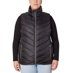 Plus Size Big Chill Chevron Puffer Vest