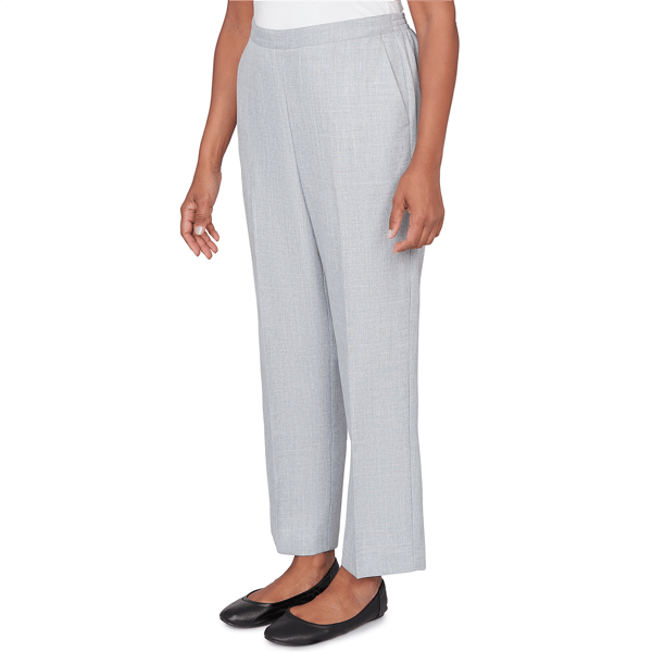 Womens Alfred Dunner Al Fresco Tailored Pull-On Casual Pants