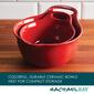 Rachael Ray 2pc. Ceramic Mixing Bowl Set - Red - image 4