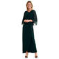 Womens Connected Apparel Sheer Wide Sleeve Asymmetric ITY Gown - image 1