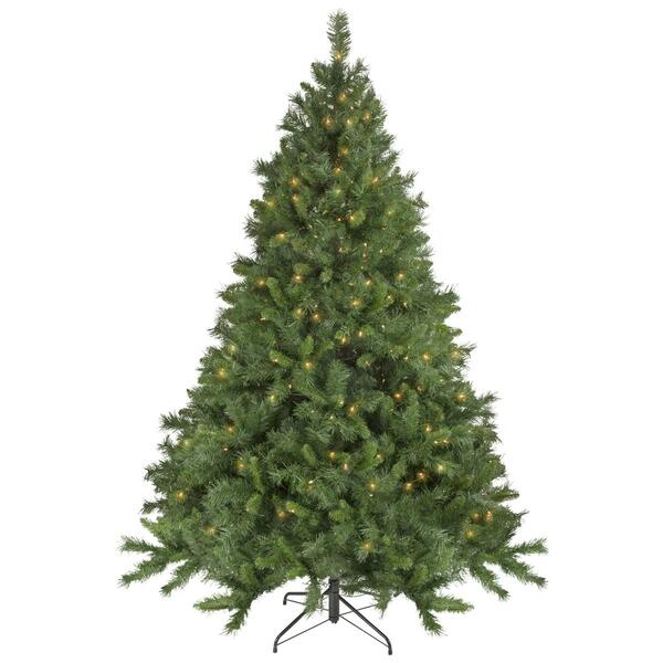 Northlight Seasonal 6.5ft. Pre-Lit Chatham Pine Christmas Tree - image 