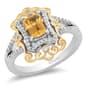 Enchanted by Disney Sterling Silver Belle Citrine Ring - image 1