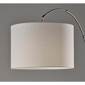 Simplee Adesso Rigley Arc Lamp with White Shade - image 8