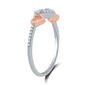 Diamond Classics&#8482; 3 Heart 1/10ctw. Diamond Promise Ring - image 2