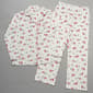 Womens Laura Ashley&#40;R&#41; Winter Cardinal Velvet Fleece Pajama Set - image 1