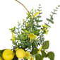 Northlight Seasonal Lemon & Daisy Springtime Half Wreath - image 6