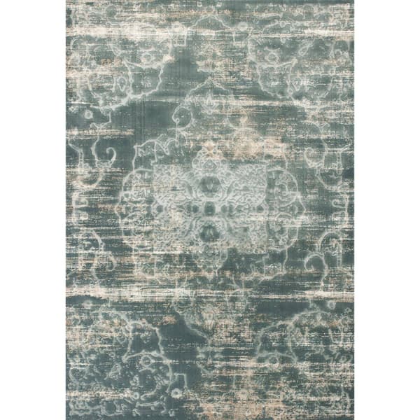 KAS Crete Slate Traditions 5 x 8 Rectangular Area Rug - image 