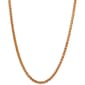 Design Collection 18in. Polished Gold-Tone Wheat Chain Necklace - image 1