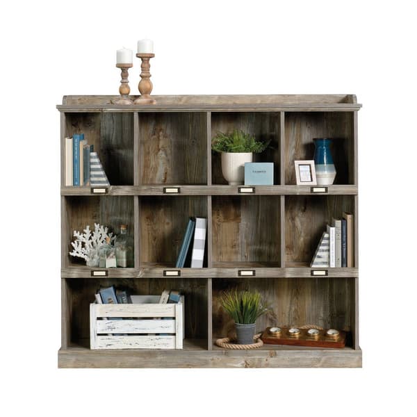 Sauder Granite Trace Collection Cubby Bookcase