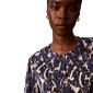 Womens Calvin Klein Long Sleeve Keyhole Neck Satin Blouse - image 5