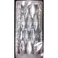Northlight Seasonal 36-Piece Silver Asymmetrical Ornament Set - image 1