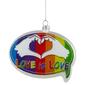 Northlight Seasonal Pride Love is Love Christmas Ornament - image 1