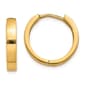 Gold Classics&#40;tm&#41; 14mm Hinged Hoop Earrings - image 1