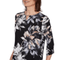 Womens Alfred Dunner Classics 3/4 Sleeve Floral Blouse - image 5