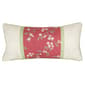 Donna Sharp Your Lifestyle Floral Decorative Pillow - 11x22 - image 1