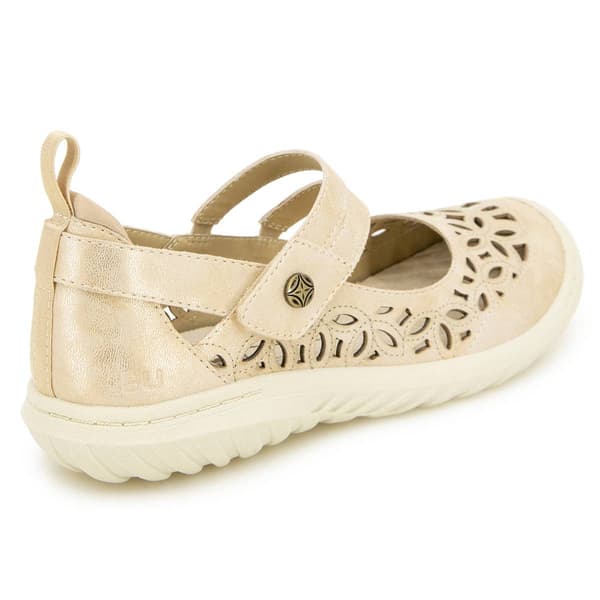 Womens JBU Bellrose Encore Memory Foam Mary Jane Flats